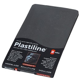 Plastiline 780gr en plaque Grise/Moyenne